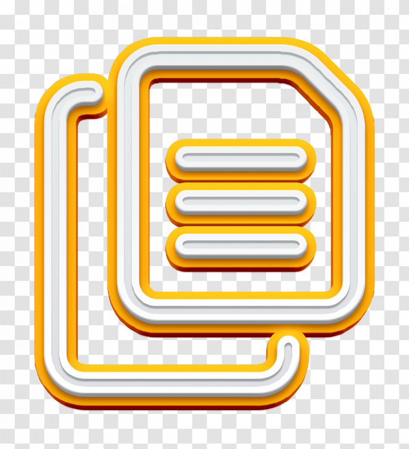 Sheet Icon Basic UI Icon Copy Icon Transparent PNG