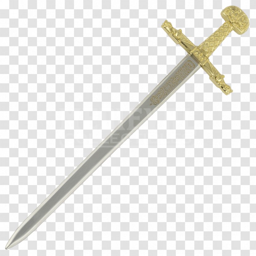 Knightly Sword Baseball Bats Hilt Crown Jewels Of The United Kingdom - Cold Weapon Transparent PNG