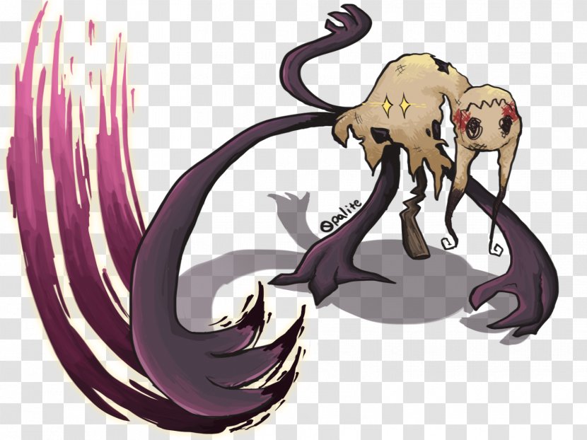 Pokémon Sun And Moon Mimikyu Fan Art - Vertebrate - Zoidberg Transparent PNG