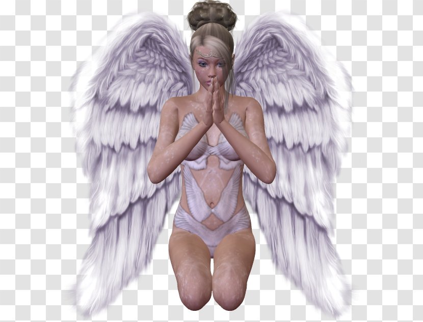 Angel Wing Prayer Clip Art - Fur Transparent PNG