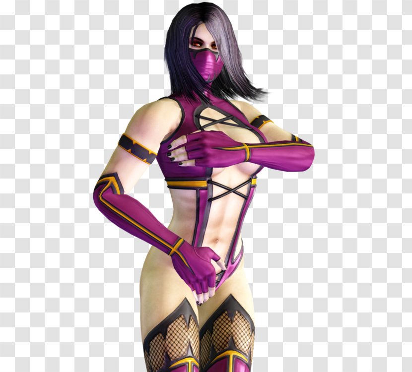 Mortal Kombat Mileena Kitana Sonya Blade Sindel - Silhouette Transparent PNG