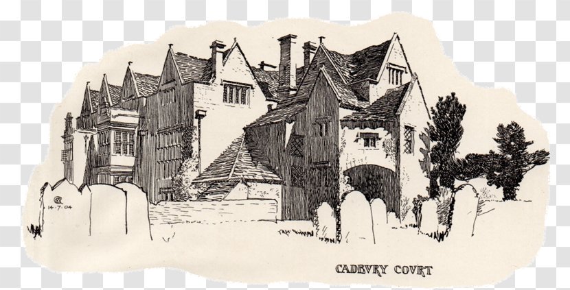 North Cadbury Court Manor House Sketch Building - Kilogram - English Country Transparent PNG