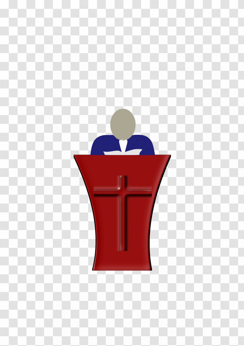 Bible Pulpit Christian Church Preacher Pastor - Minister - Cliparts Transparent PNG