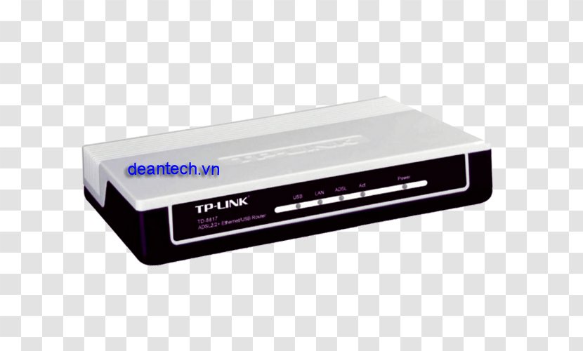 DSL Modem Router TP-Link G.992.5 - Bridging - 3333 Transparent PNG