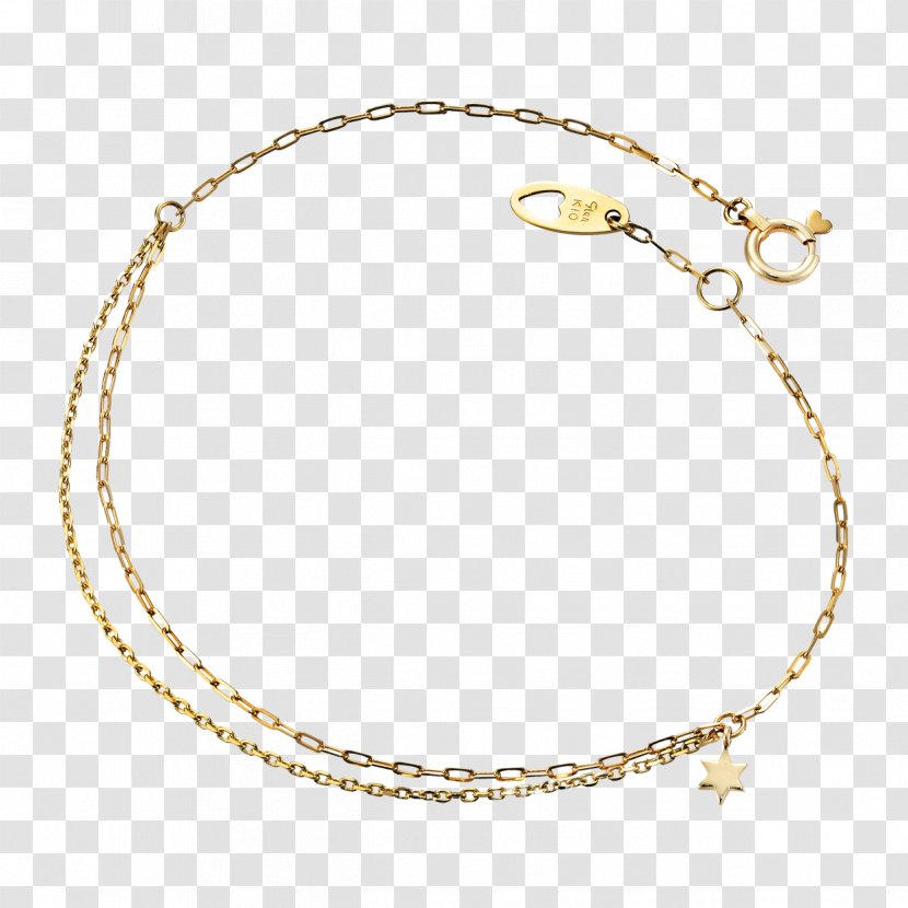 Necklace Bracelet Jewellery Chain Bangle - Gold Transparent PNG