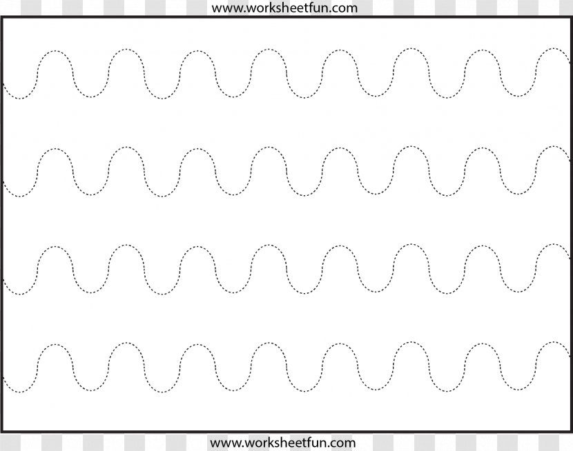 White Rectangle - Black And - Curved Line Transparent PNG