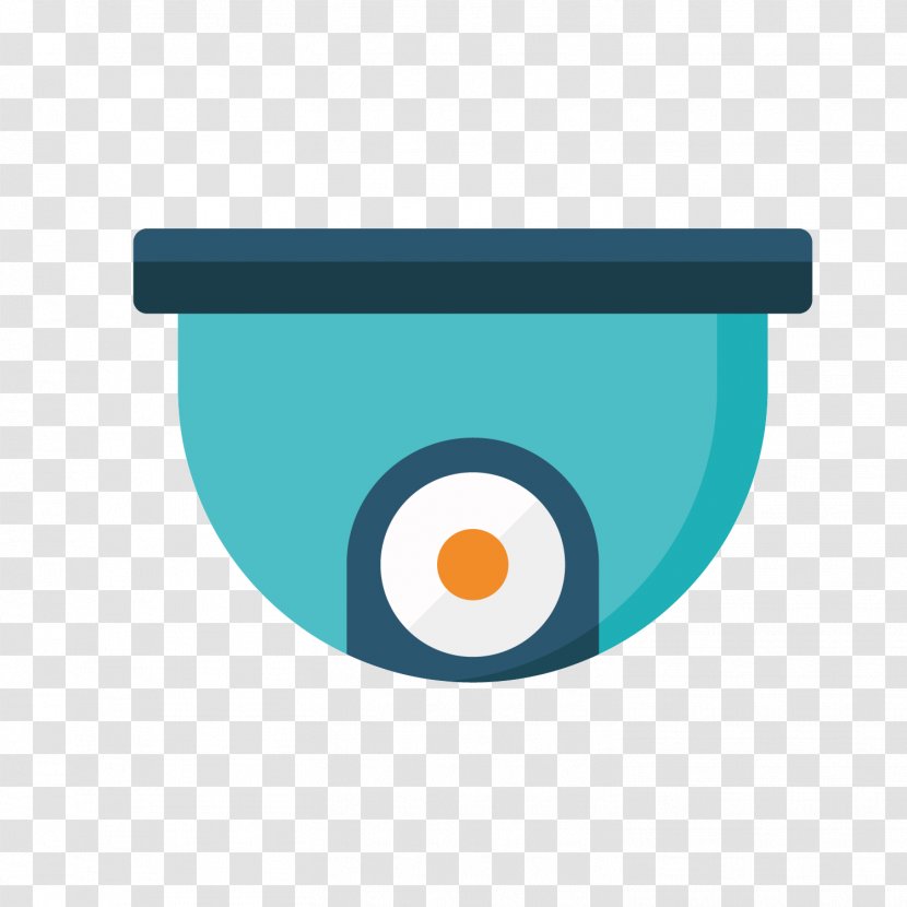 Lens Euclidean Vector - Flat Design - Blue Monitor Transparent PNG