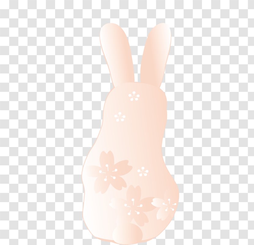 Rabbit Finger - Cartoon Image Transparent PNG