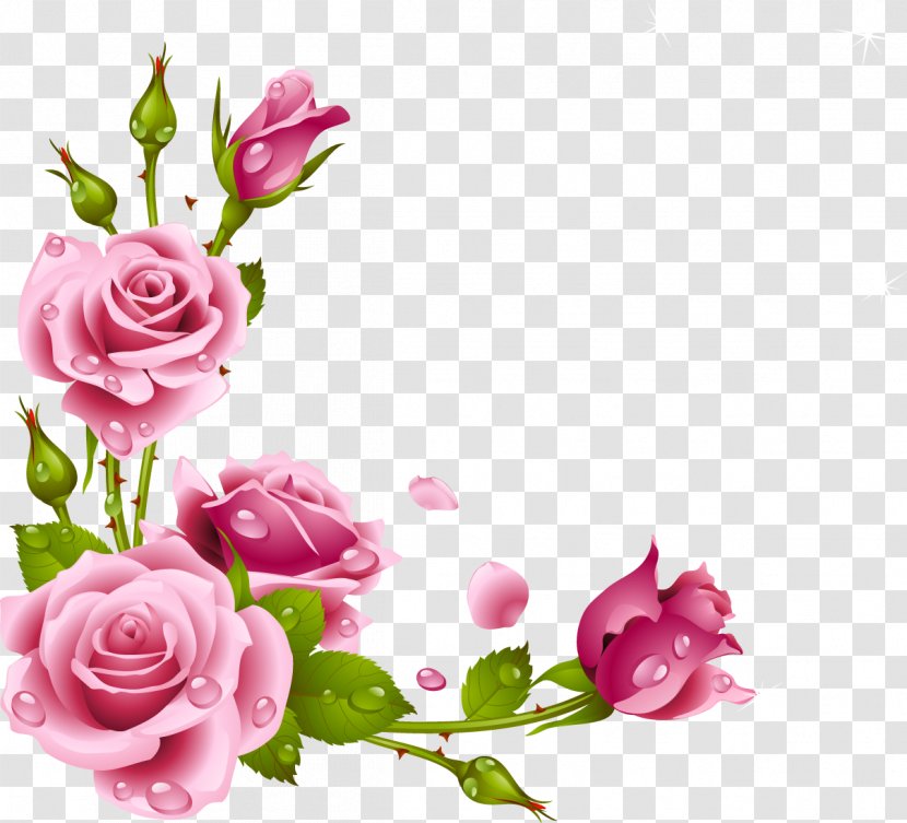Painting Rose Embroidery Floral Design Clip Art Transparent PNG