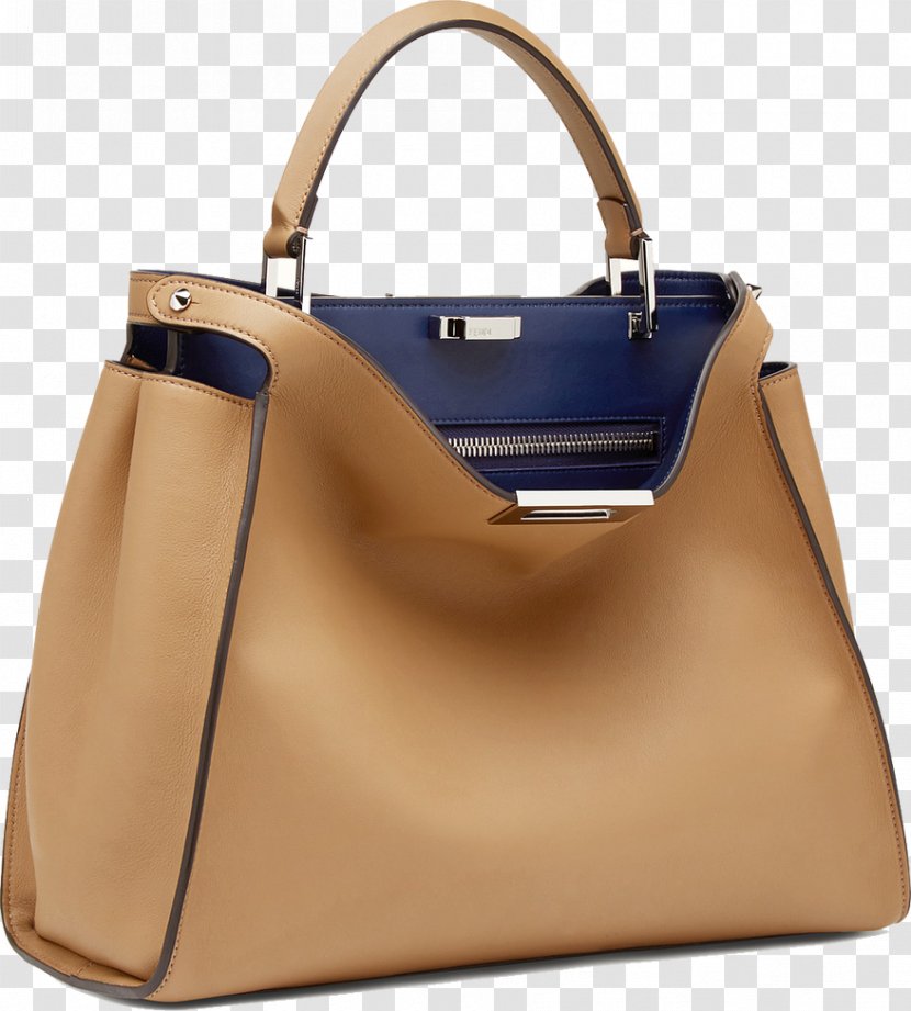 Tote Bag Leather Fendi Handbag - Messenger Bags Transparent PNG