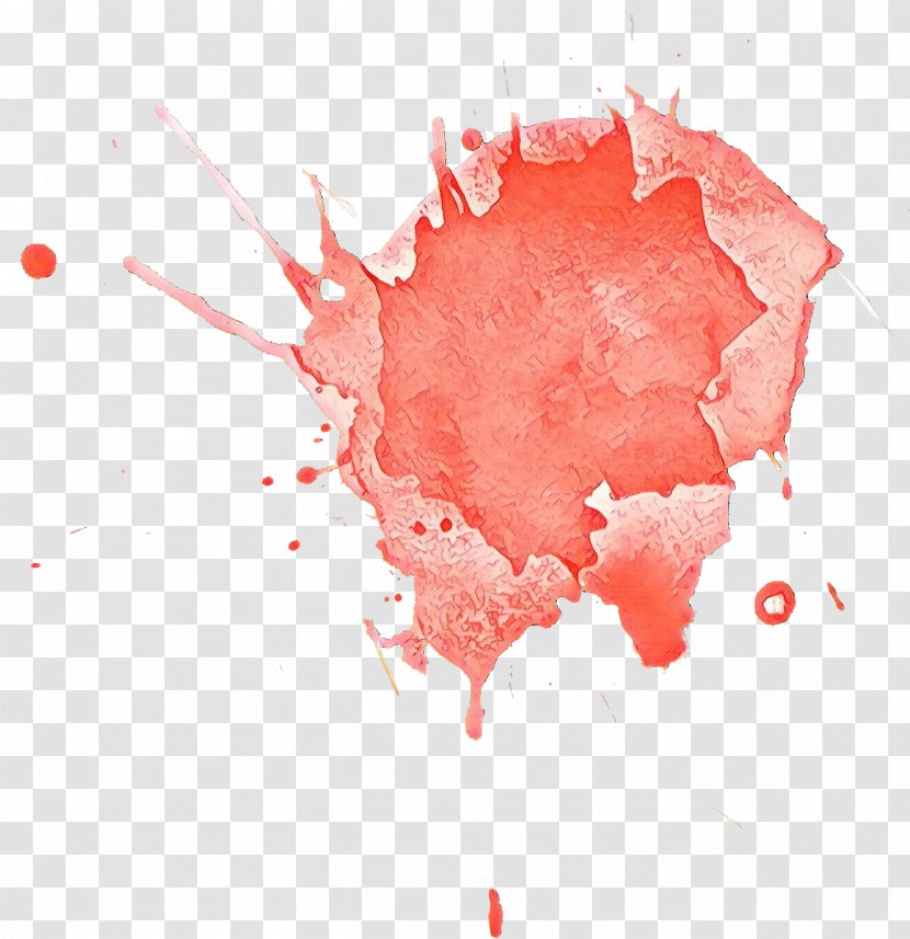 Red Pink Stain Graphic Design Transparent PNG