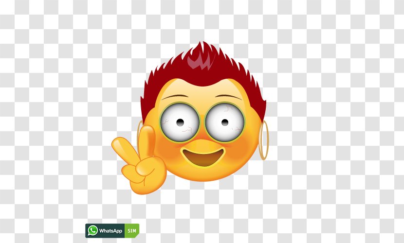 Smiley Emoticon Laughter Emoji - Whatsapp Transparent PNG