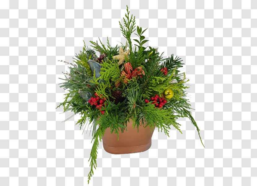 Christmas Tree Decoration Flower - Taxus Baccata - Greenery Transparent PNG