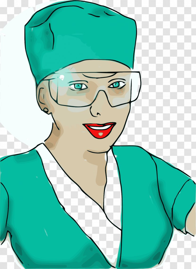 Nursing Scrubs Health Care Nurse's Cap Clip Art - Tree - Silhouette Transparent PNG