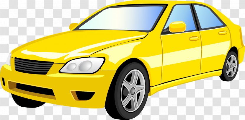 Car Illustration - Brand - Vector Hand-painted Transparent PNG
