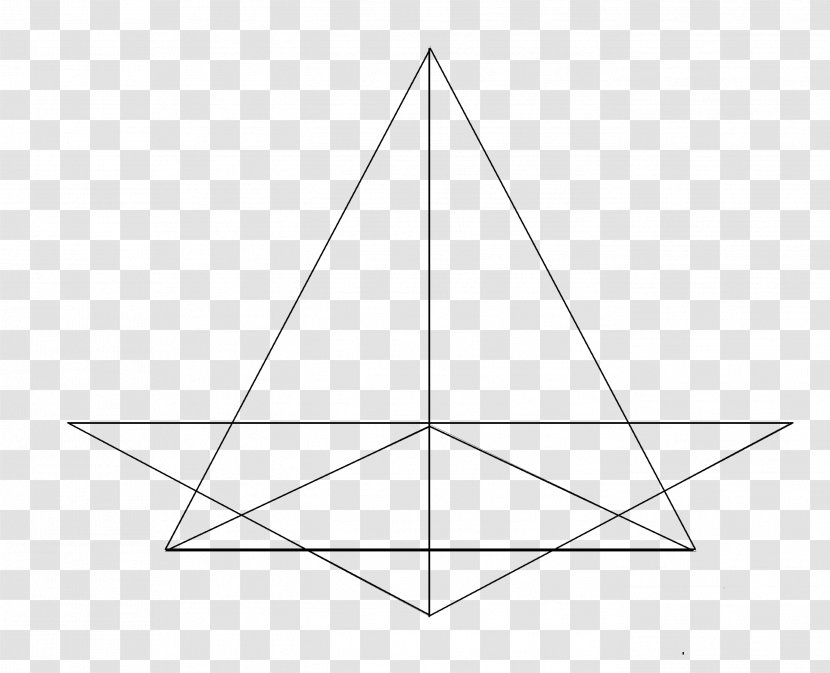 Triangle Point Symmetry Pattern - Area Transparent PNG