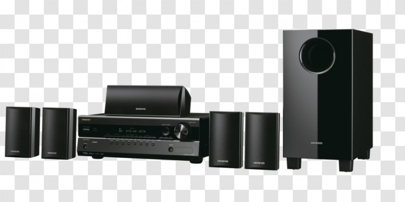 Home Theater Systems Onkyo 5.1 Surround Sound AV Receiver - Output Device - Loudspeaker Transparent PNG