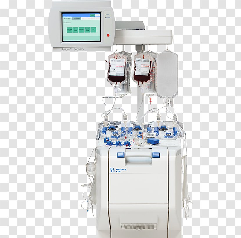 Medical Equipment Plasmapheresis Fresenius Kabi - Care - Blood Transparent PNG