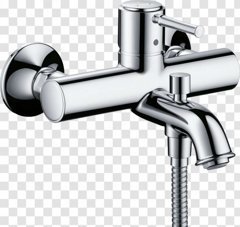 Hansgrohe Tap Shower Mixer Bathroom - Bathtub Transparent PNG