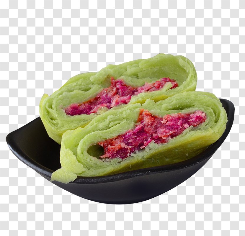 Dim Sum Green Tea Matcha Puff Pastry Mochi - Food Energy - Crisp Rose Transparent PNG