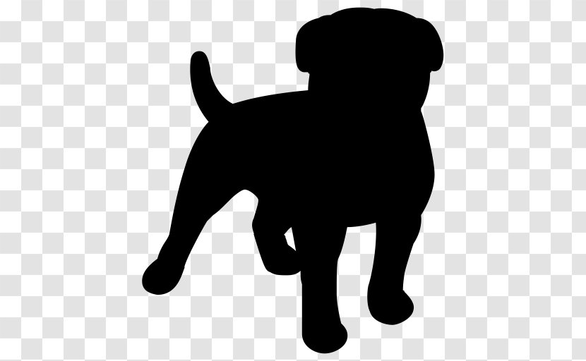 Dog Breed Puppy Companion - Black And White Transparent PNG