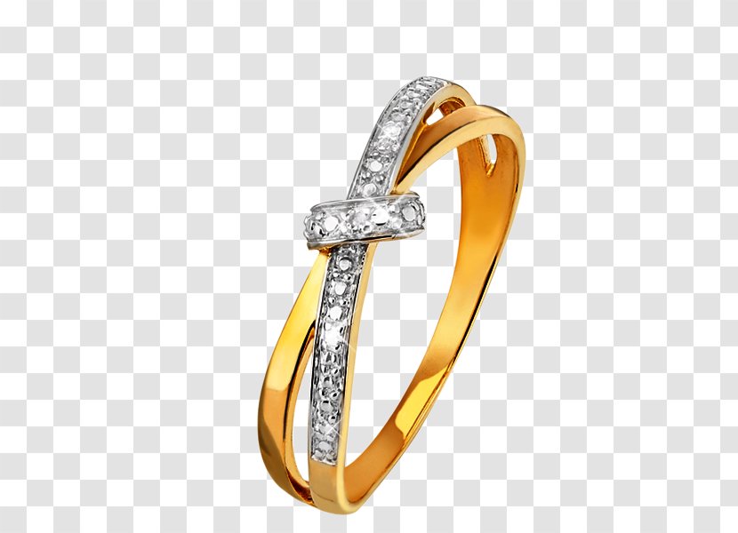 Gold Diamond Ring Carat Jewellery Transparent PNG