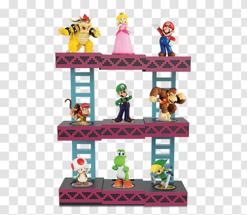 Donkey Kong Super Mario Bros. Smash For Nintendo 3DS And Wii U - Bros - Merchandise Display Stand Transparent PNG