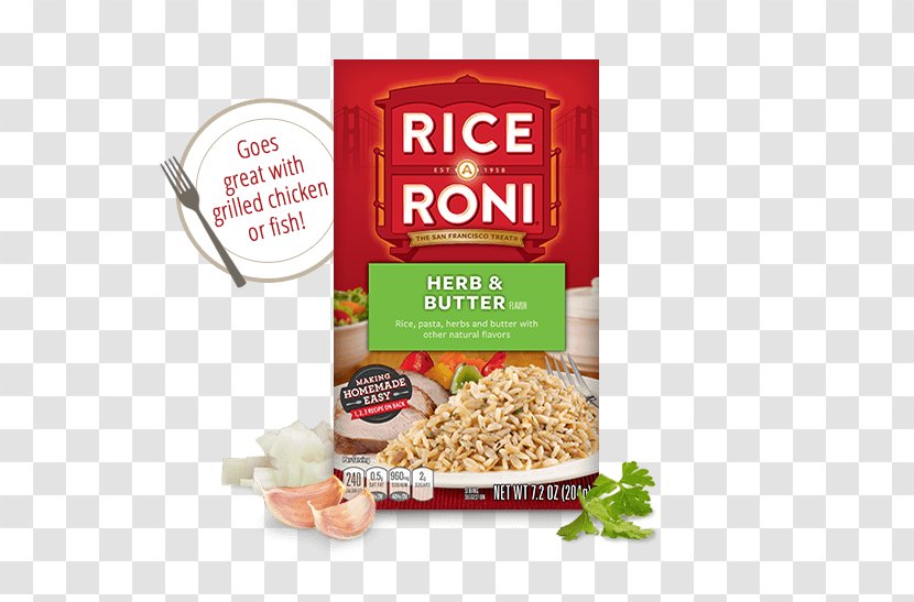 Dirty Rice Vegetarian Cuisine Fried Rice-A-Roni - Cereal - Angel Hair Pasta Transparent PNG