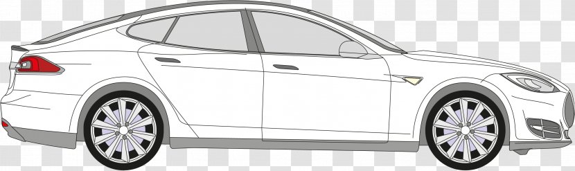 Tesla Model S Car Motors Audi - Automotive Lighting Transparent PNG