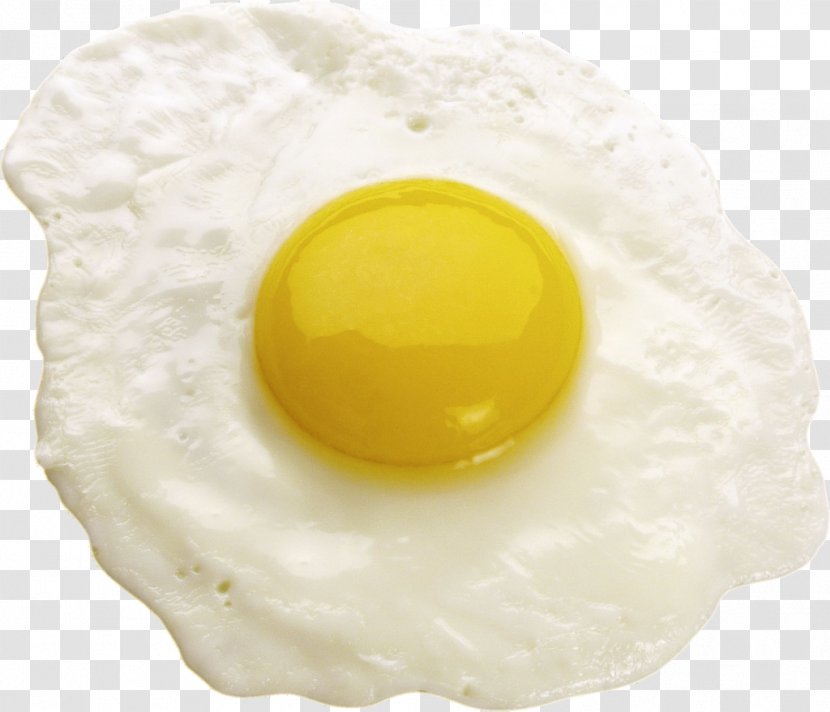 Fried Egg White Yolk Frying Transparent PNG