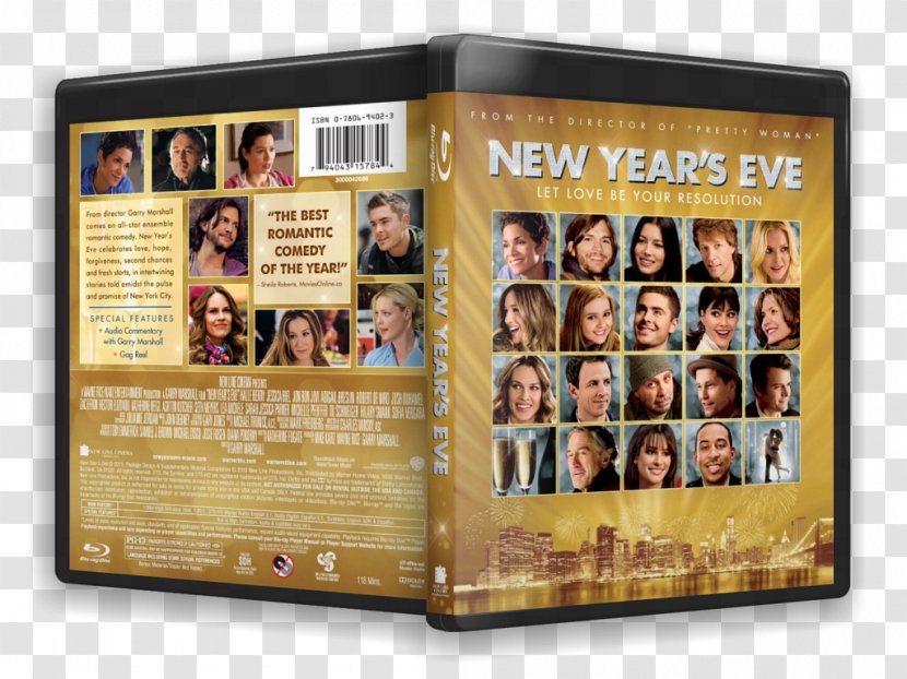 Blu-ray Disc Ultra HD DVD New Year Film - Hilary Swank - Dvd Transparent PNG