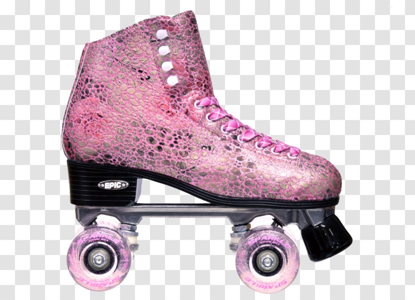 Quad Skates Pink M Shoe In-Line Walking - Inline Skating Transparent PNG