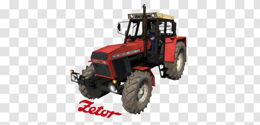 Tractor Car Heavy Machinery Motor Vehicle - Tires - Farming Simulator 2013 Transparent PNG