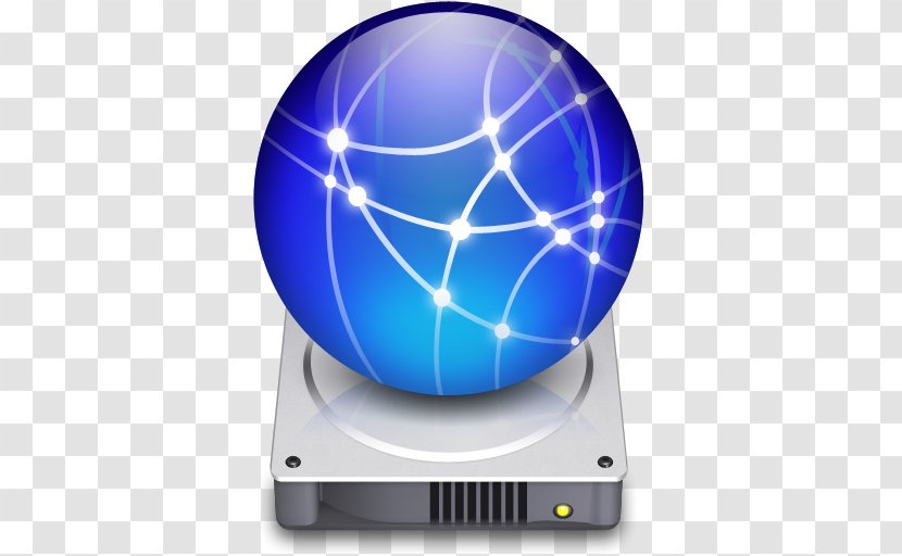 Globe Multimedia Electric Blue Sphere - Proxy Server - IDisk Transparent PNG