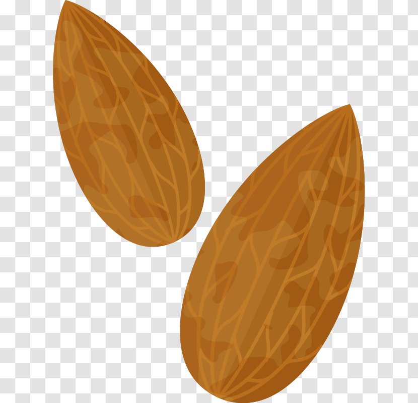 White Chocolate Almond Nut Croissant - Almonds Transparent PNG