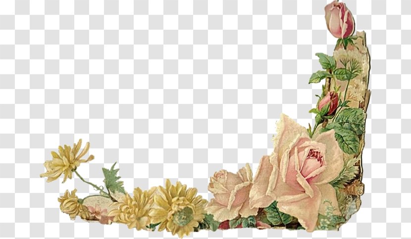 Borders And Frames Floral Design Flower Rose Clip Art - Family Transparent PNG