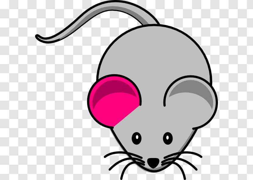 Computer Mouse Mickey Clip Art - Whiskers Transparent PNG