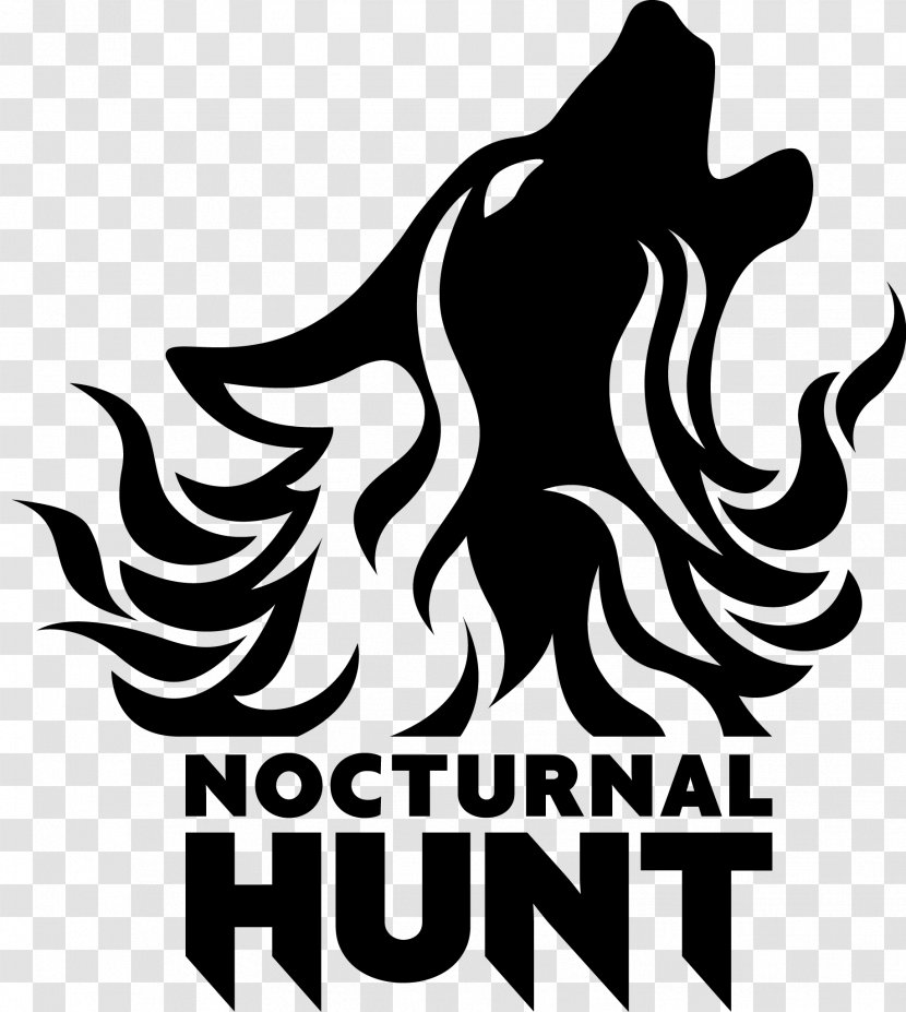Logo Video Game Unreal Gray Wolf - Nocturnality - Hunting Transparent PNG