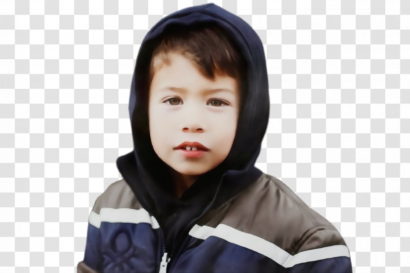 Face Child Nose Cheek Outerwear - Neck Jacket Transparent PNG