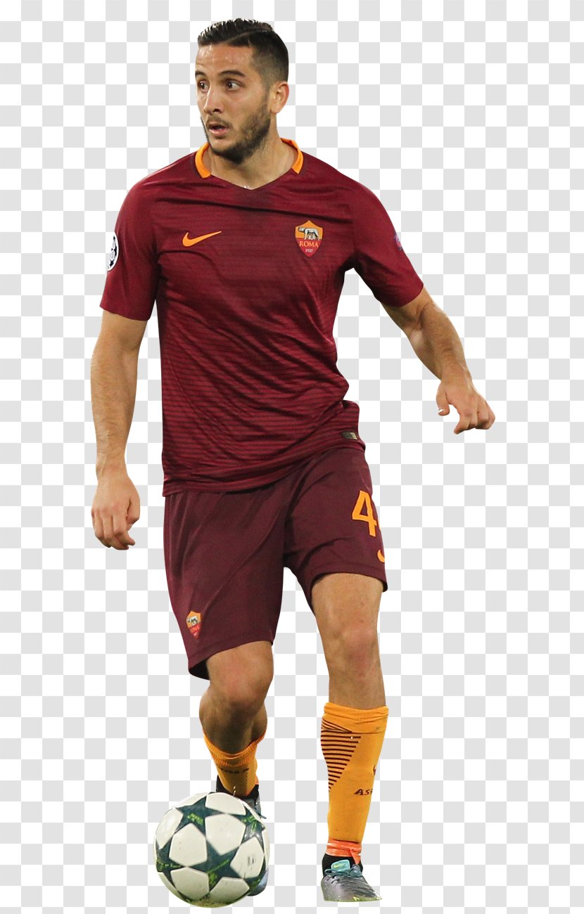 Kostas Manolas Soccer Player A.S. Roma Serie A Football - Ball Transparent PNG