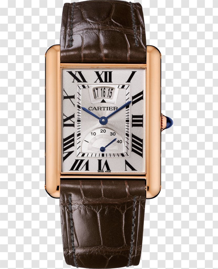 Cartier Tank Anglaise Watchmaker - Louis - Men's Watches Transparent PNG