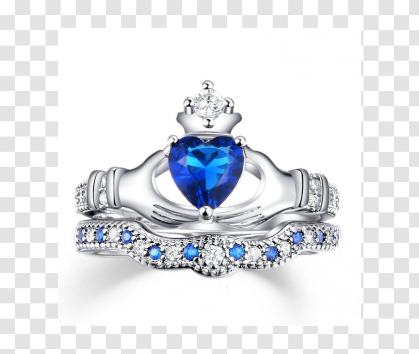 Claddagh Ring Birthstone Wedding Pre-engagement - Ceremony Supply Transparent PNG
