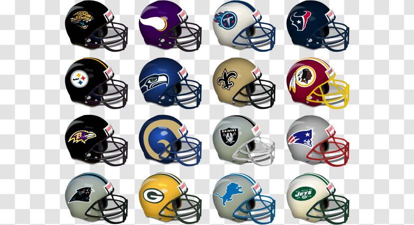 Motorcycle Helmet Football - Protective Gear In Sports - Side Transparent PNG