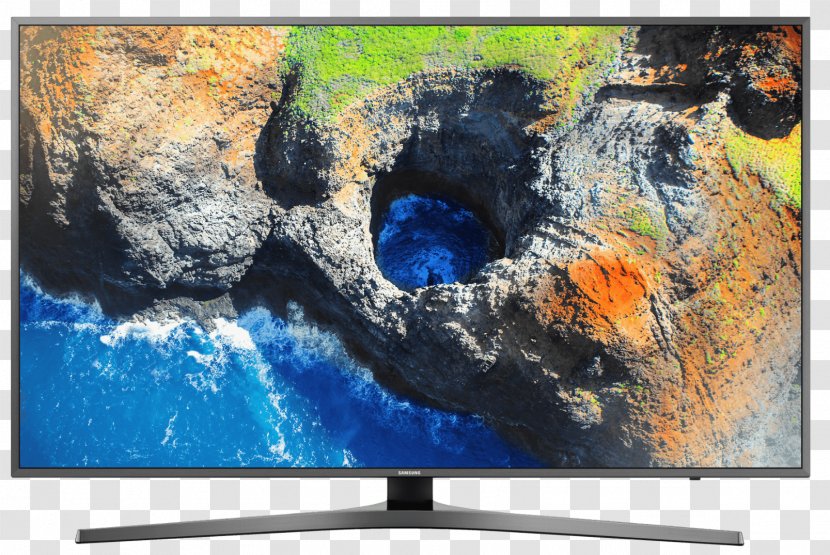 4K Resolution Ultra-high-definition Television Smart TV Samsung High-dynamic-range Imaging - Set Transparent PNG