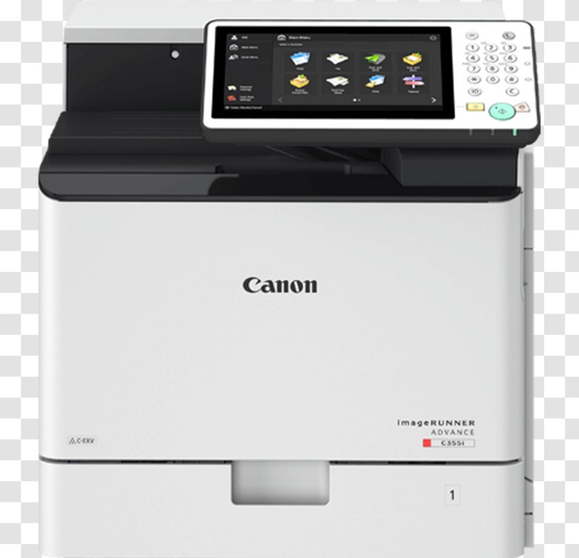 Canon Photocopier Multi-function Printer Printing Transparent PNG