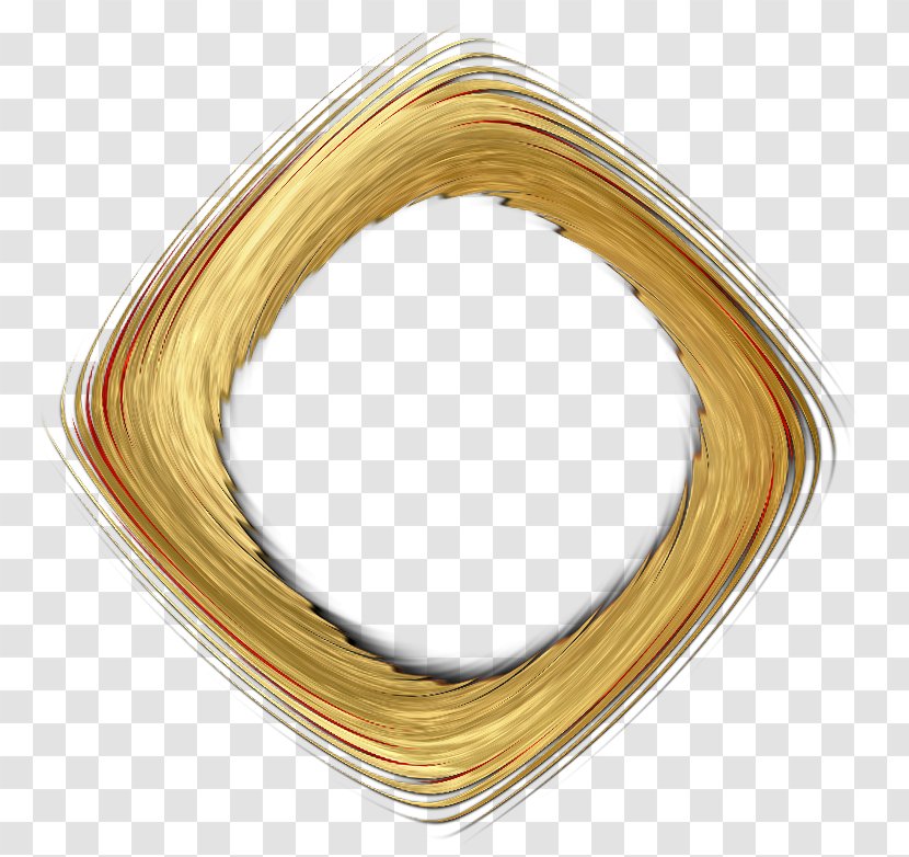 01504 Brass - Metal - Trapezoidal Lens Transparent PNG