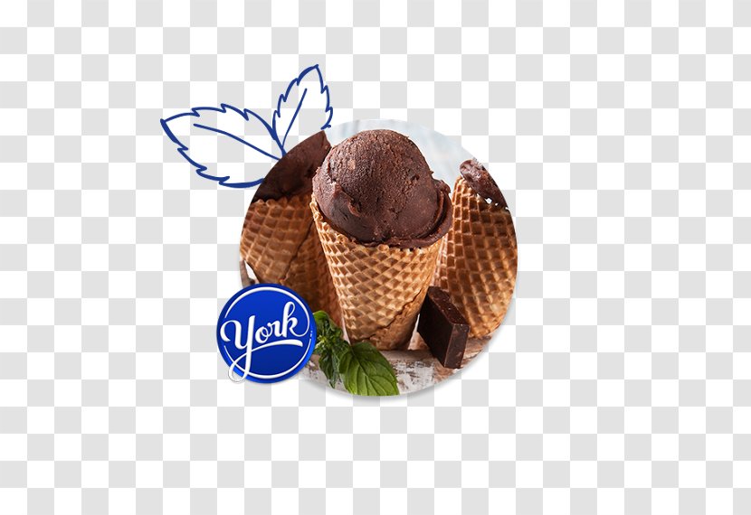 York Peppermint Pattie Chocolate Ice Cream Cones - Dessert - Paddy Transparent PNG