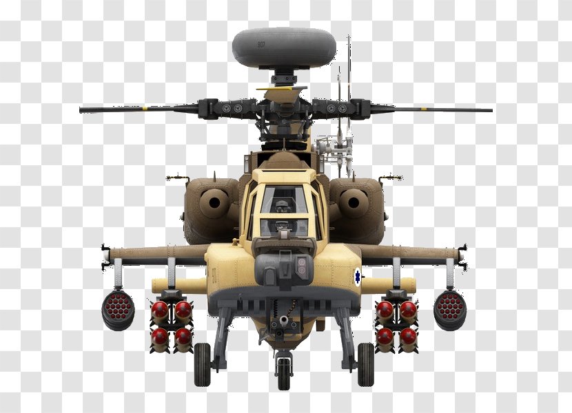 Helicopter Rotor Aircraft Airplane Rotorcraft - Apache Transparent PNG