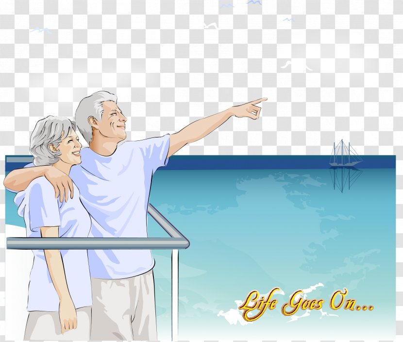 Old Age Significant Other Illustration - Flower - Partner Yacht Transparent PNG