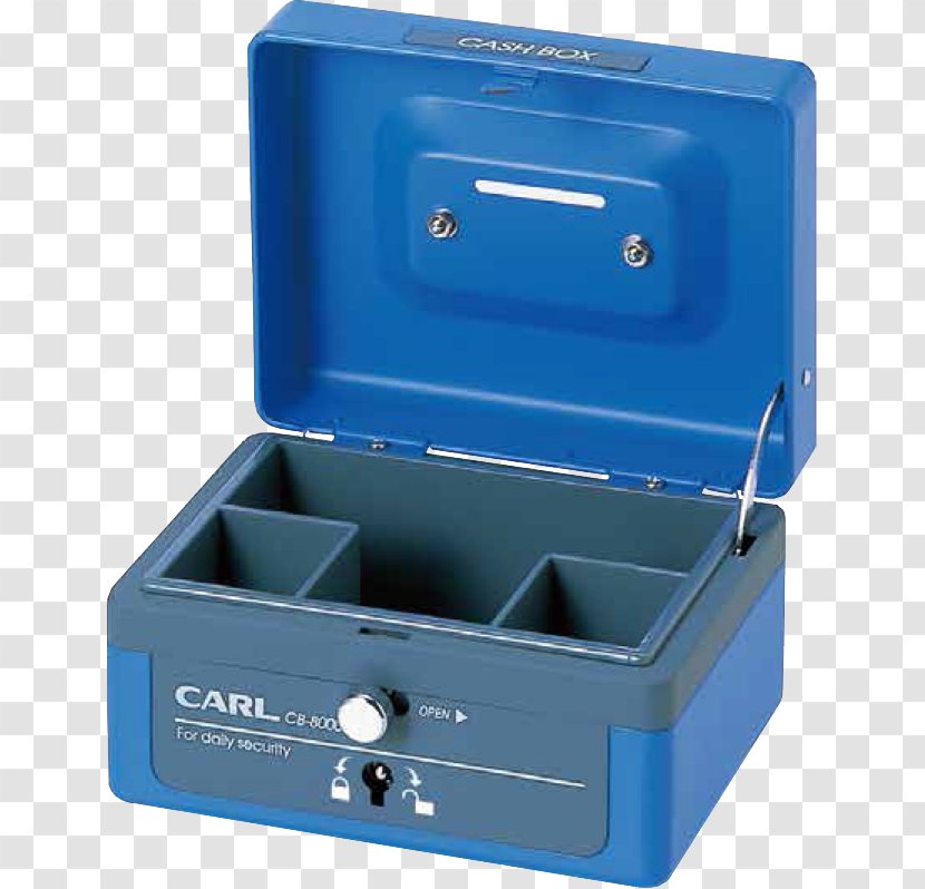 Cylinder Lock Box Petty Cash - Cashbox Transparent PNG